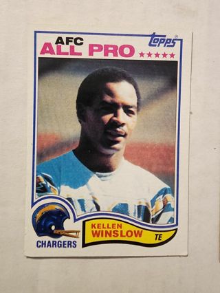 82 Topps Kellen Winslow #241