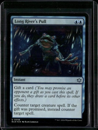 Long River's Pull - 58 - Foil - NM - MTG Magic the Gathering