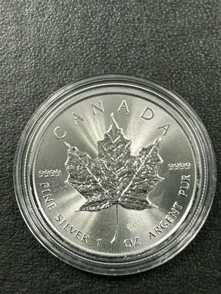 2023 Canada 1 oz Silver Maple Leaf $5 Coin GEM BU 