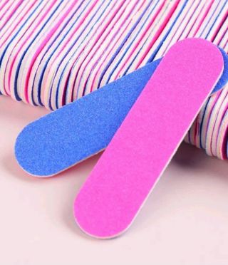 2pc nail file new small travel size