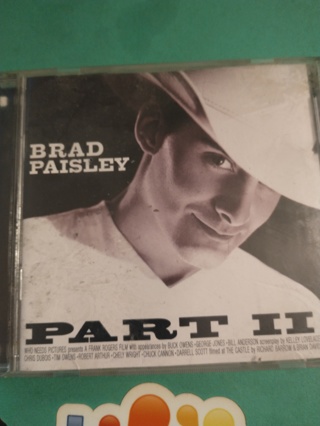 cd brad paisley part 2 free shipping