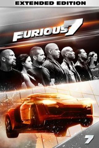Sale ! "Furious 7 Extended Edition" HD-"Vudu or Movies Anywhere" Digital Movie Code 