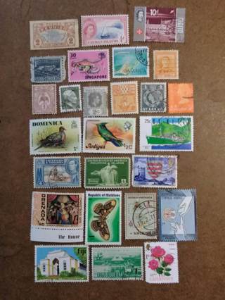 Stamps from island states