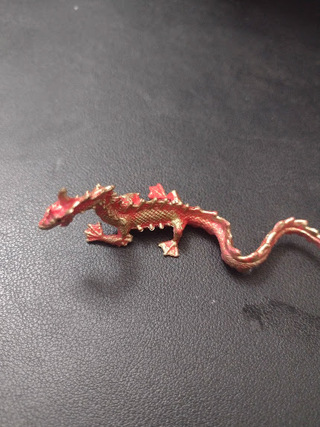 Red Plastic Dragon