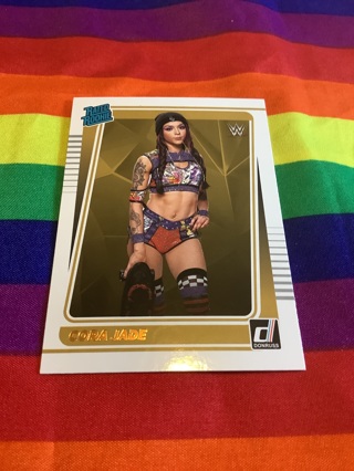 WWE Panini Chronicles 2022 Collectible Wrestling Rated Rookie Card #118 Cora Jade Bronze