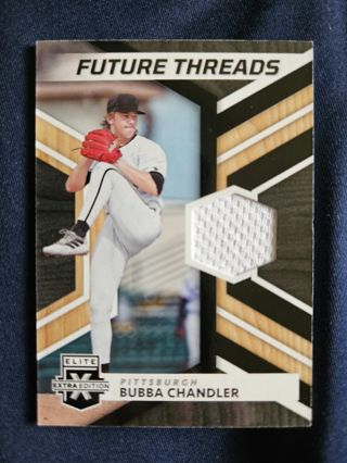 2022 Panini Elite Extra Edition Future Threads Jersey Bubba Chandler