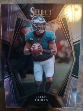 2021 PANINI SELECT JALEN HURTS PHILADELPHIA EAGLES FOOTBALL CARD# 128