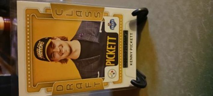 2022 Kenny Pickett Draft pick Card