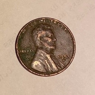 1953 D LINCOLN WHEAT CENT 