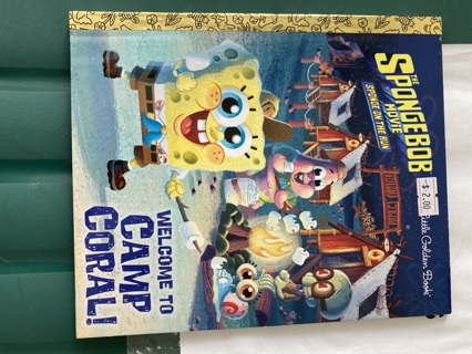 Little Golden Book - Spongebob (new)