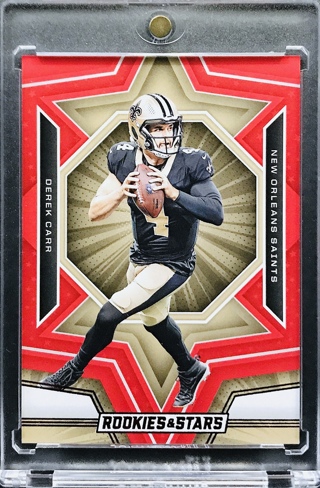 Derek Carr - 2023 Rookies and Stars Red #73 - New Orleans Saints [BD000]