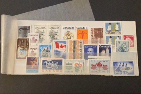 Canada MNH vintage stamp lot