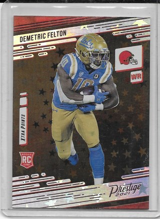 Demetric Felton 2021 Prestige Xtra Points Astral #219