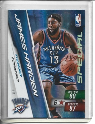 2011 Panini James Harden NBA Basketball Card 