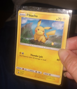 Pikachu SM183 pokemon promo card 