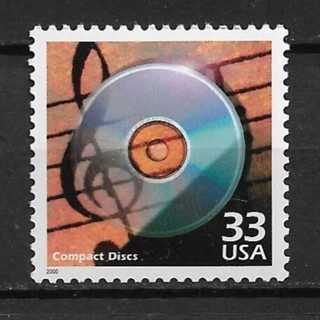 2000 Sc3190c Celebrate the Century: 1980's Compact Discs MNH