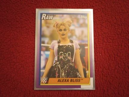 TOPPS WWE ALEXA BLISS CARD #388