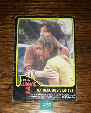 Jaws 2 Trading Card