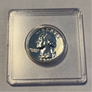  1957 PROOF Silver Quarter 