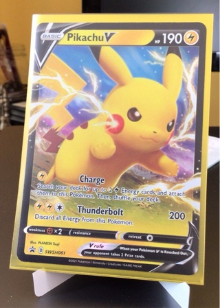 Pokemon Card Pikachu