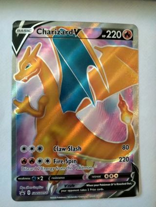 Charizard swsh 050 rare holo promo pokemon