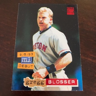 1994 Topps Stadium Club - [Base] #172 Greg Blosser