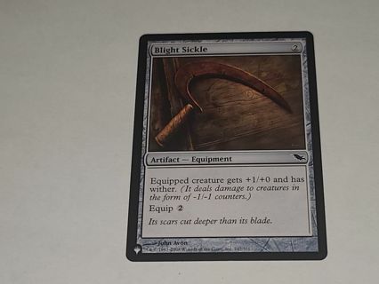 Magic the gathering mtg Blight Sickle The List