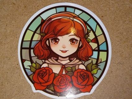 Anime Cool nice one big vinyl sticker no refunds regular mail only Very nice quality!