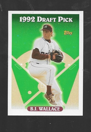 1993 TOPPS BJ WALLACE ROOKIE #33