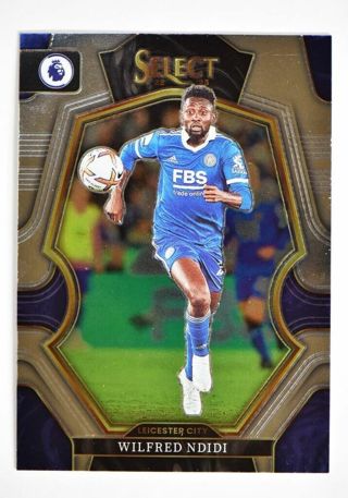 22-23 Select Premier League Soccer Base Mezzanine #185 Wilfred Ndidi Leicester City