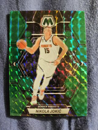 2022-23 Panini Mosaic Green Nikola Jokic