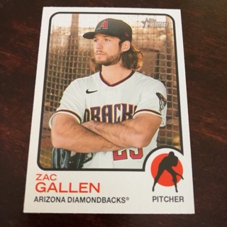 2022 Topps Heritage - [Base] #294 Zac Gallen