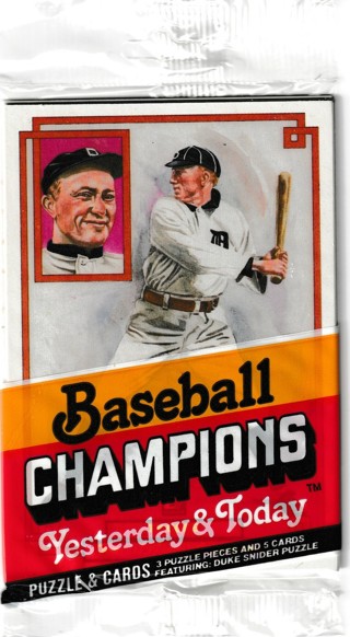 1984 Donruss Baseball Champions Extra Large Baseball Cards Sealed Package