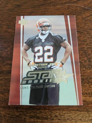 2006 Upper Deck Football trading card.