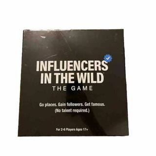 Influencers in the Wild The Game - Social Media Board Game for 2-6 Players (Brand New)