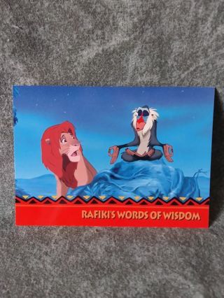 The Lion King Trading Card # 168