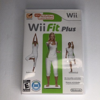 Wii Fit Plus Nintendo physical fitness 