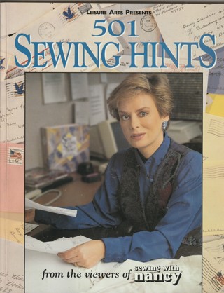 Soft Cover thick book: Sewing with Nancy Zieman: 501 Sewing Hints