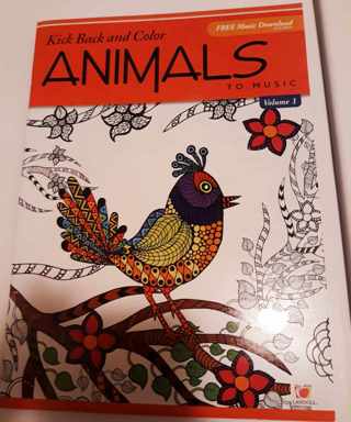 Adult Coloring Book - ANIMALS