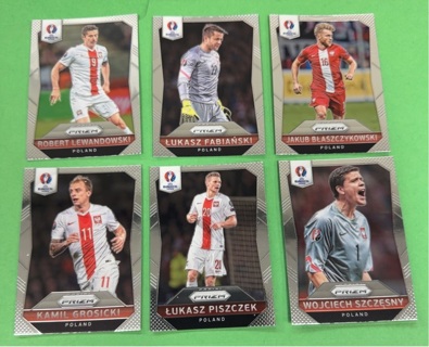 2016 Panini Prizm euro soccer lot