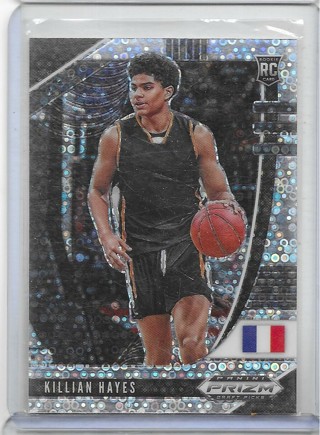 Killian Hayes 2020-21 Prizm Draft Prizms Fast Break #12