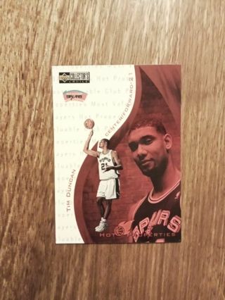 Upperdeck- Tim Duncan