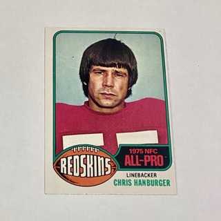 1975 NFC All-Pro Chris Hanburger