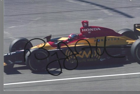  BRYAN HERTA signed INDIANAPOLIS 500 4X6 PHOTO INDY CAR RACING