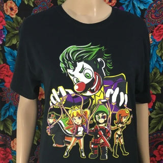 MEN’S Mario Bros. Joker Shirt Puppet Master Video Medium Black SNES NES MARIO