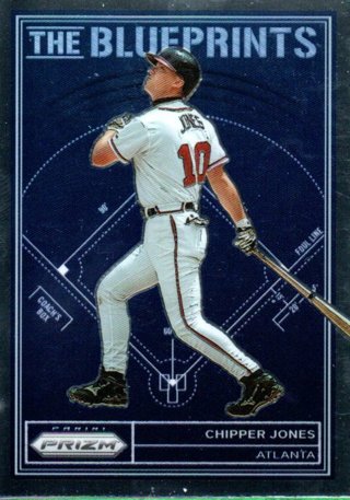 2023 Panini Prizm Chipper Jones Blueprints