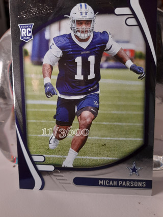 Foil Micah Parsons Absolute Rookie Dallas Cowboys