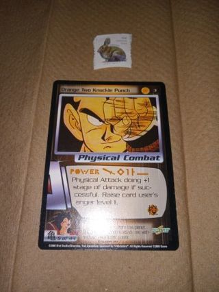 Dragon Ball Z Game Card