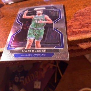 2021-22 panini prizm maxi kleber basketball card 