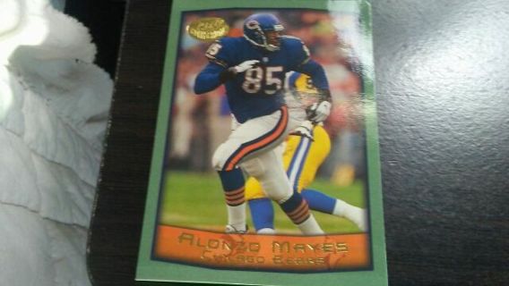 1999 TOPPS COLLECTION ALONZO MAYES CHICAGO BEARS FOOTBALL CARD# 224